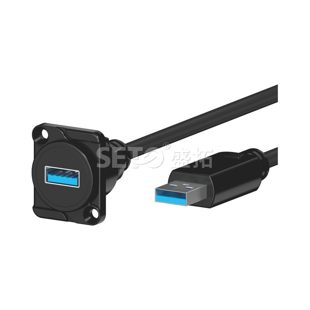 3.0USB F-M 0.25m/0.5m/1m/2m Cable Customizable